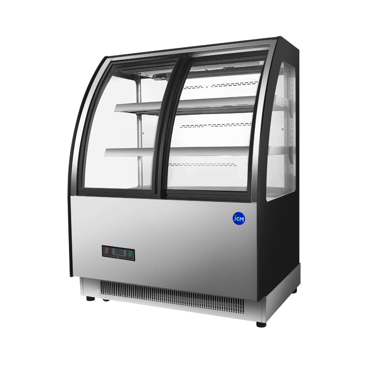 Amazon | JCM 対面冷蔵 ショーケース（前開き ラウンド型） JCMS-147TF